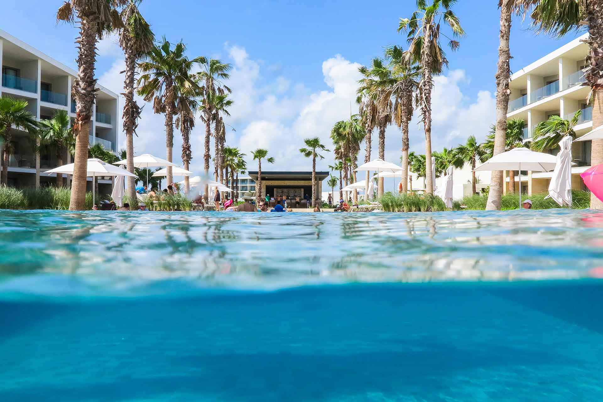 Imagen de una piscina de Palladium